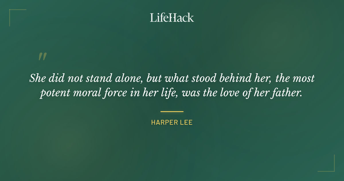 Quote by Harper Lee
