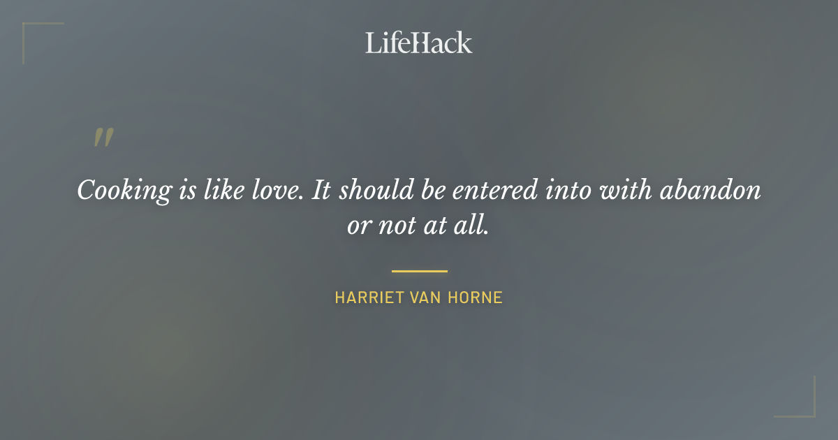 Quote by Harriet van Horne