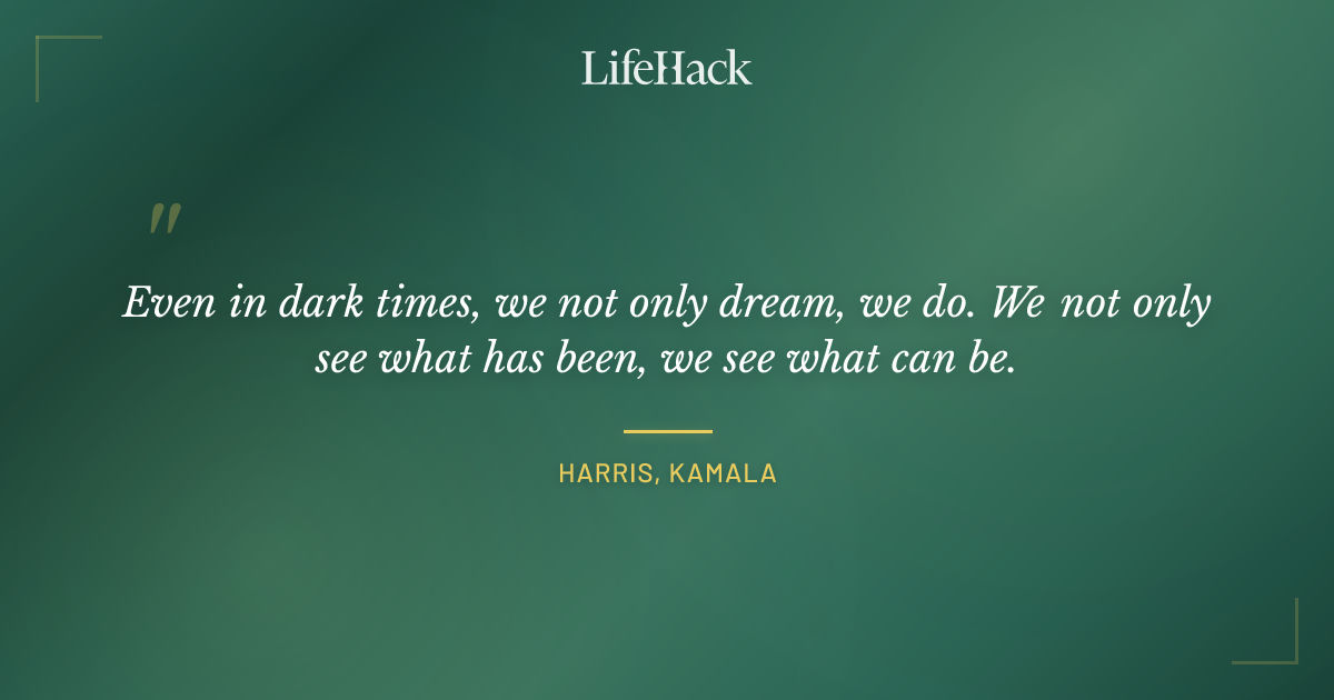 Quote by Harris, Kamala