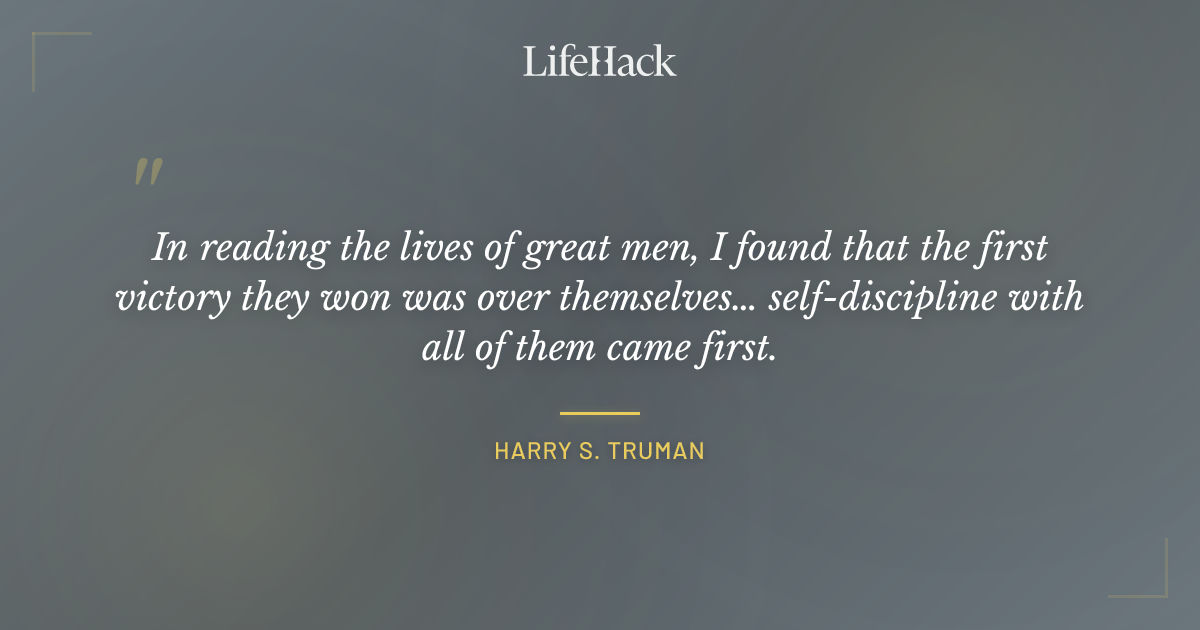 Quote by Harry S. Truman