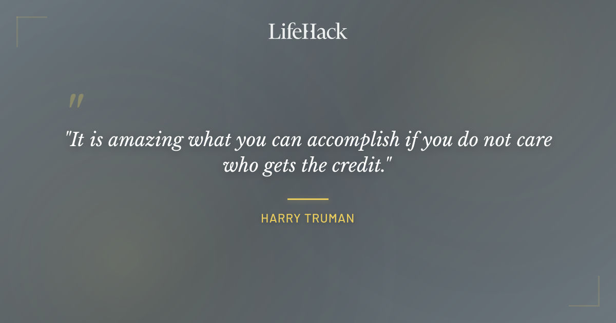 Quote by Harry Truman