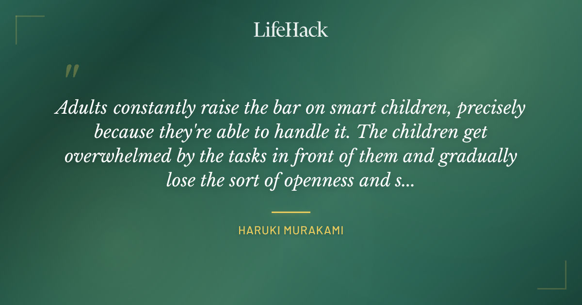 Quote by Haruki Murakami
