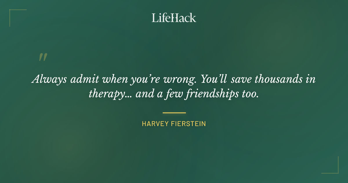 Quote by Harvey Fierstein