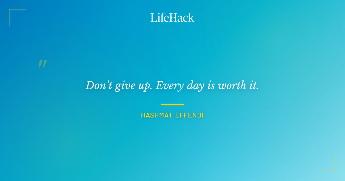 Quote by Hashmat Effendi