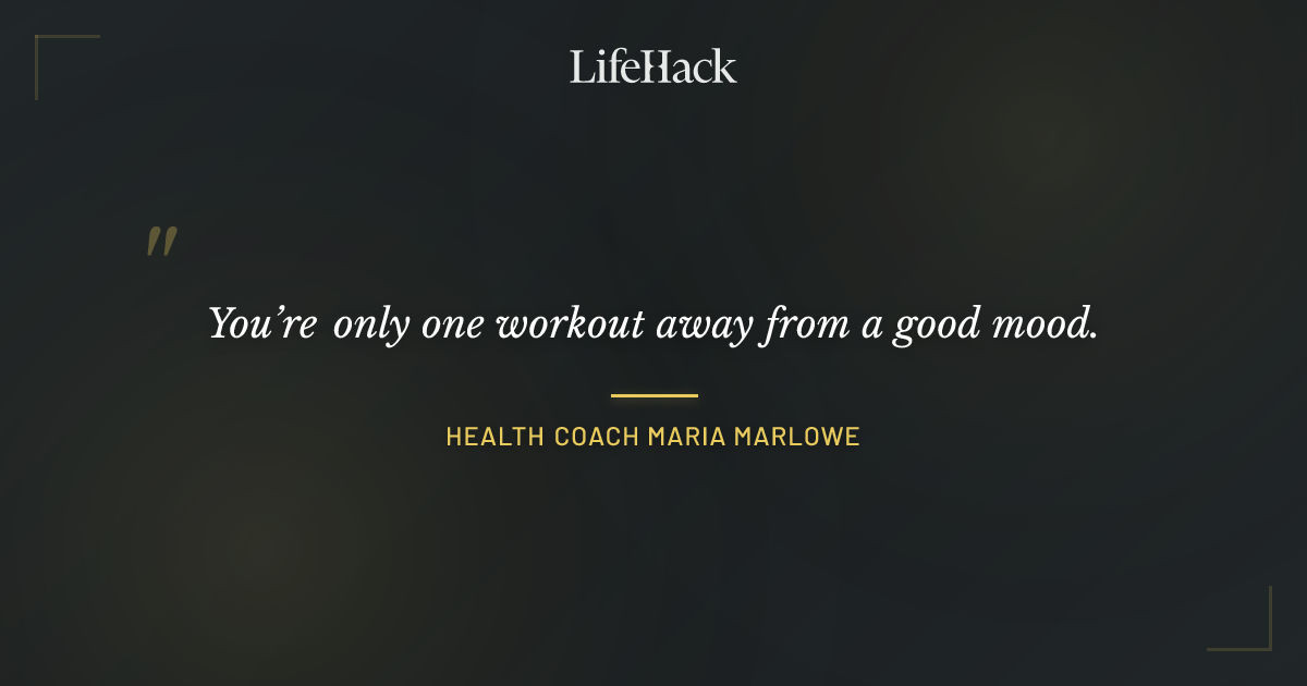Quote by Health Coach Maria Marlowe