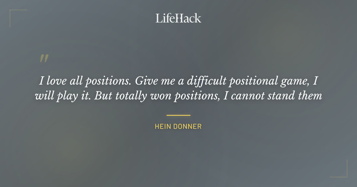 Quote by Hein Donner