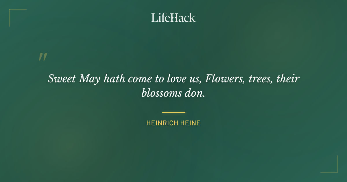 Quote by Heinrich Heine