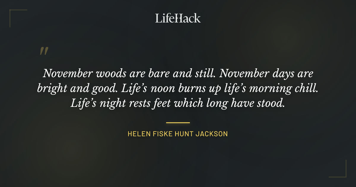 Quote by Helen Fiske Hunt Jackson