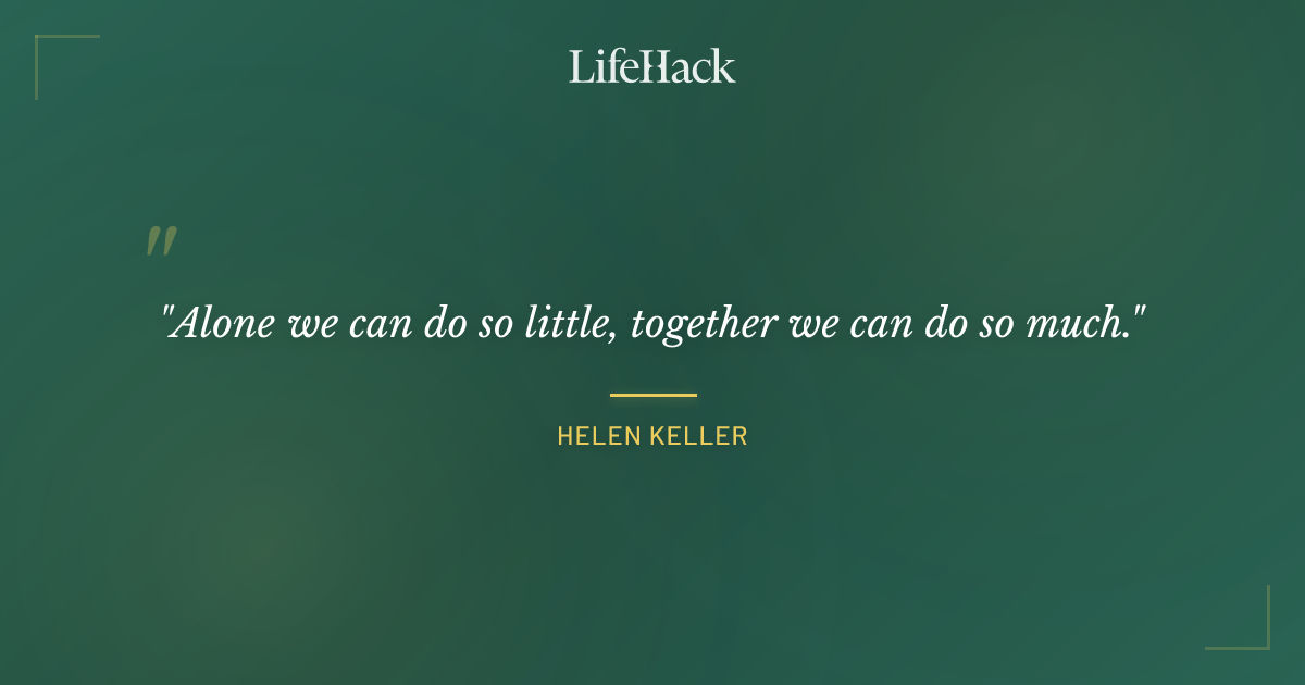 Quote by Helen Keller