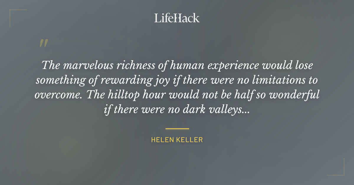 Quote by Helen Keller