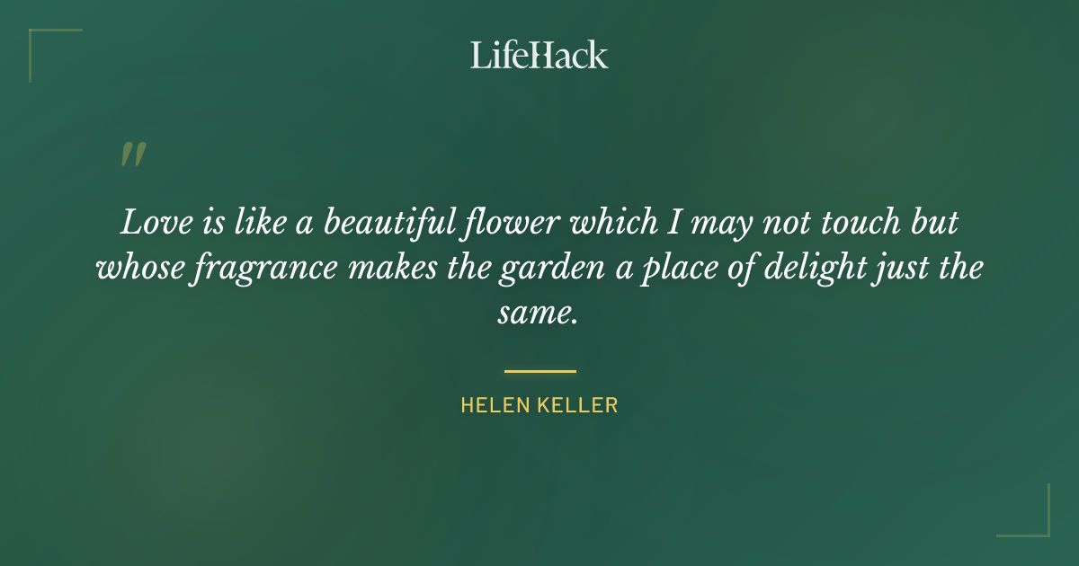 Quote by Helen Keller