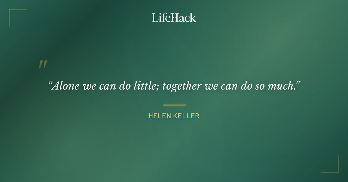 Quote by Helen Keller