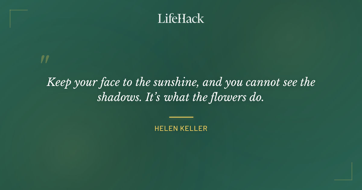 Quote by Helen Keller