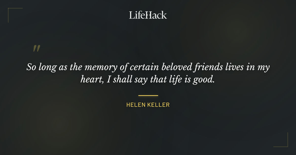 Quote by Helen Keller