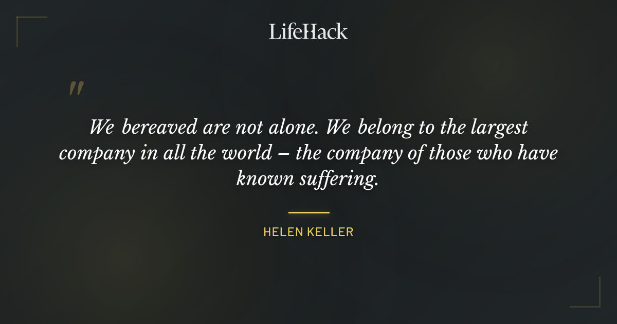 Quote by Helen Keller