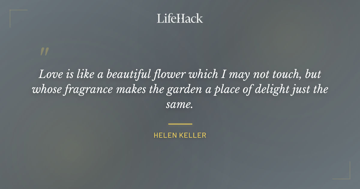 Quote by Helen Keller