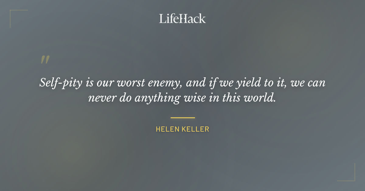 Quote by Helen Keller