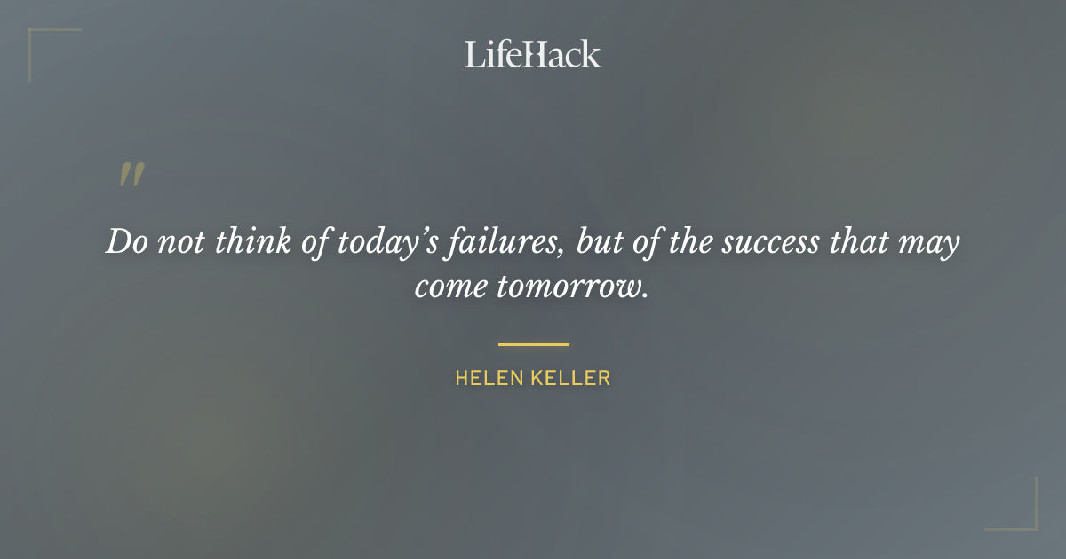 Quote by Helen Keller