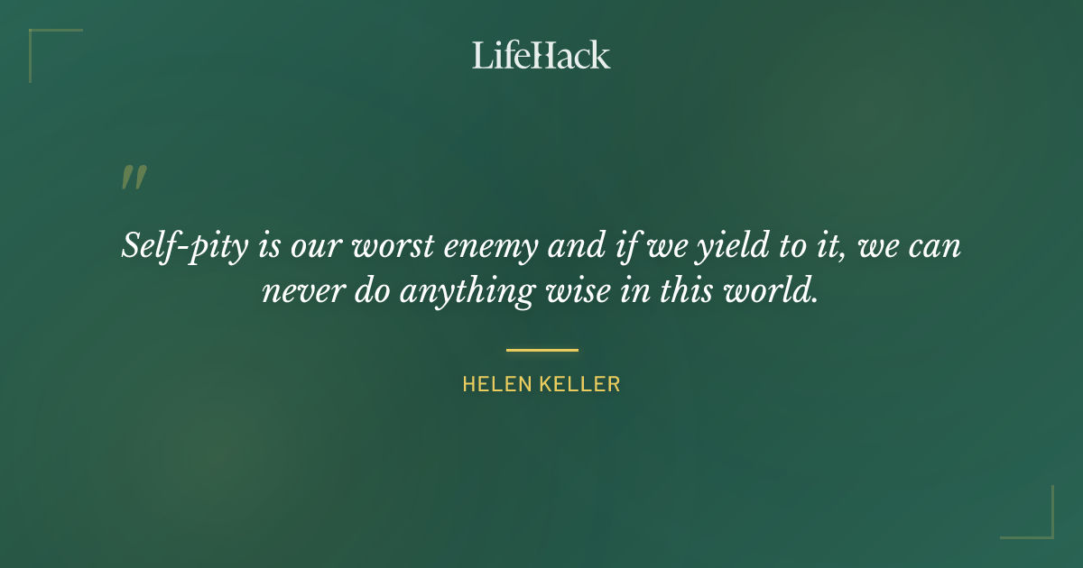Quote by Helen Keller