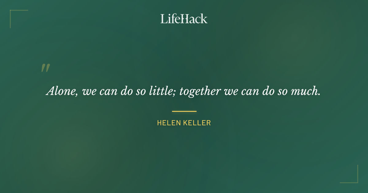 Quote by Helen Keller