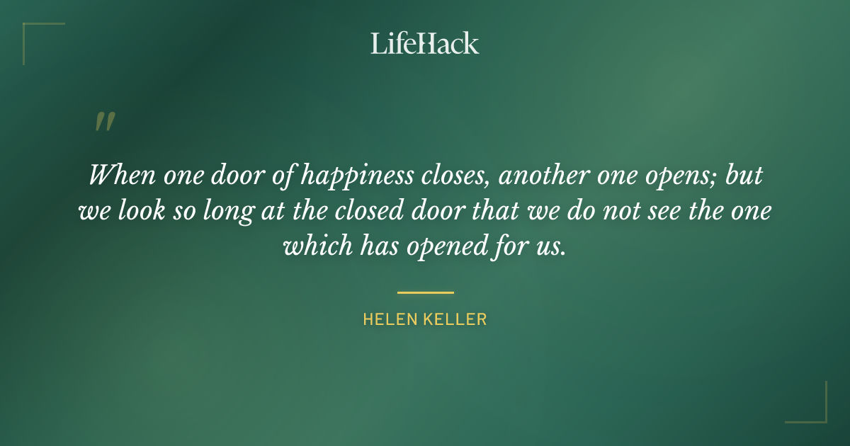 Quote by Helen Keller