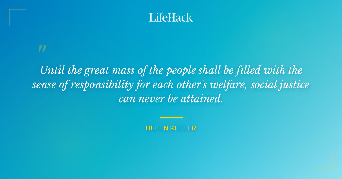 Quote by Helen Keller