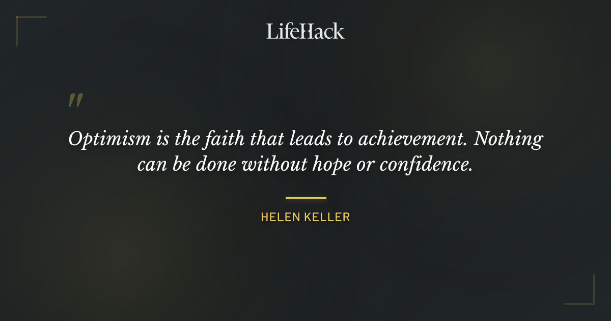 Quote by Helen Keller