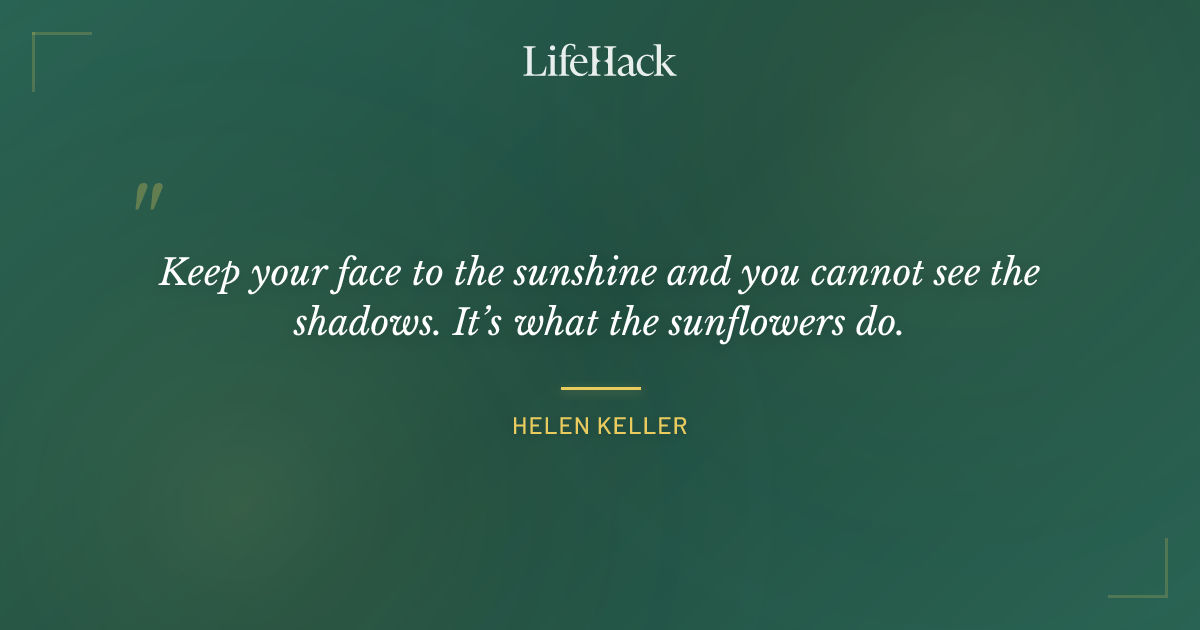 Quote by Helen Keller