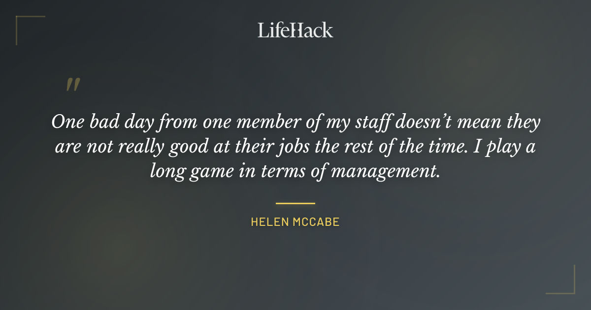 Quote by Helen McCabe