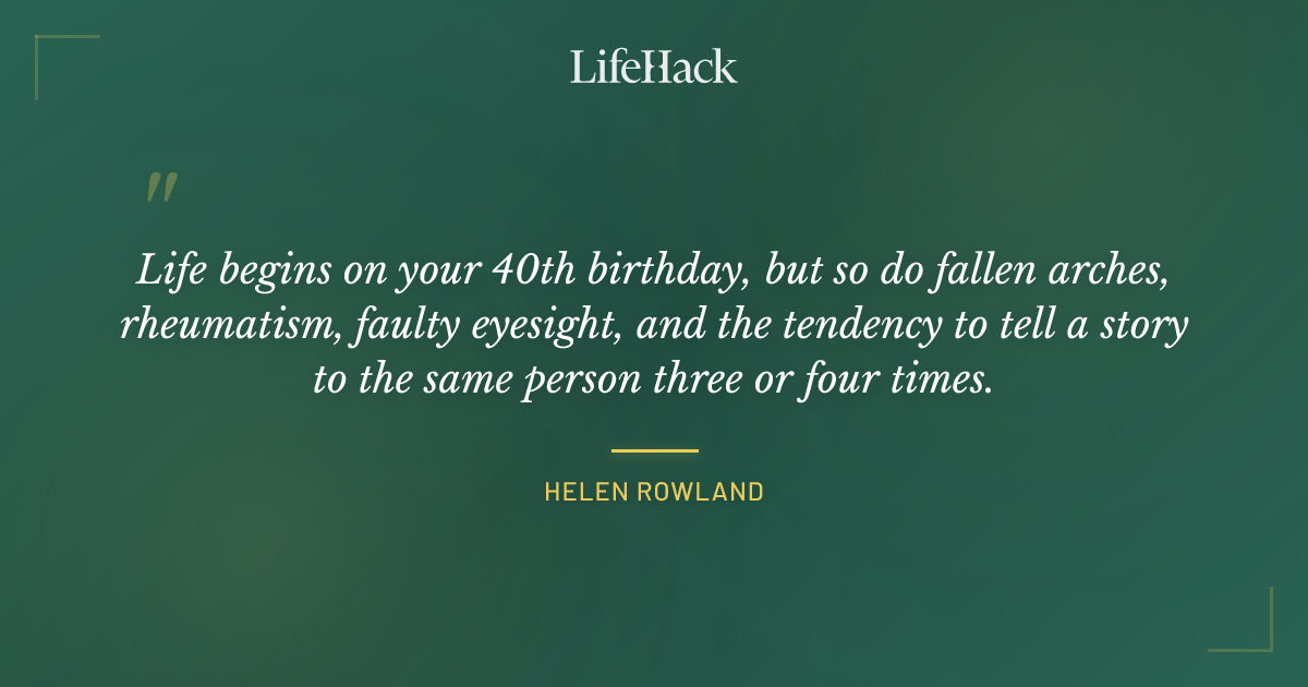 Quote by Helen Rowland
