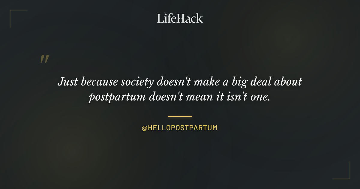 Quote by @hellopostpartum