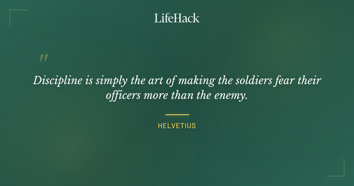 Quote by Helvetius