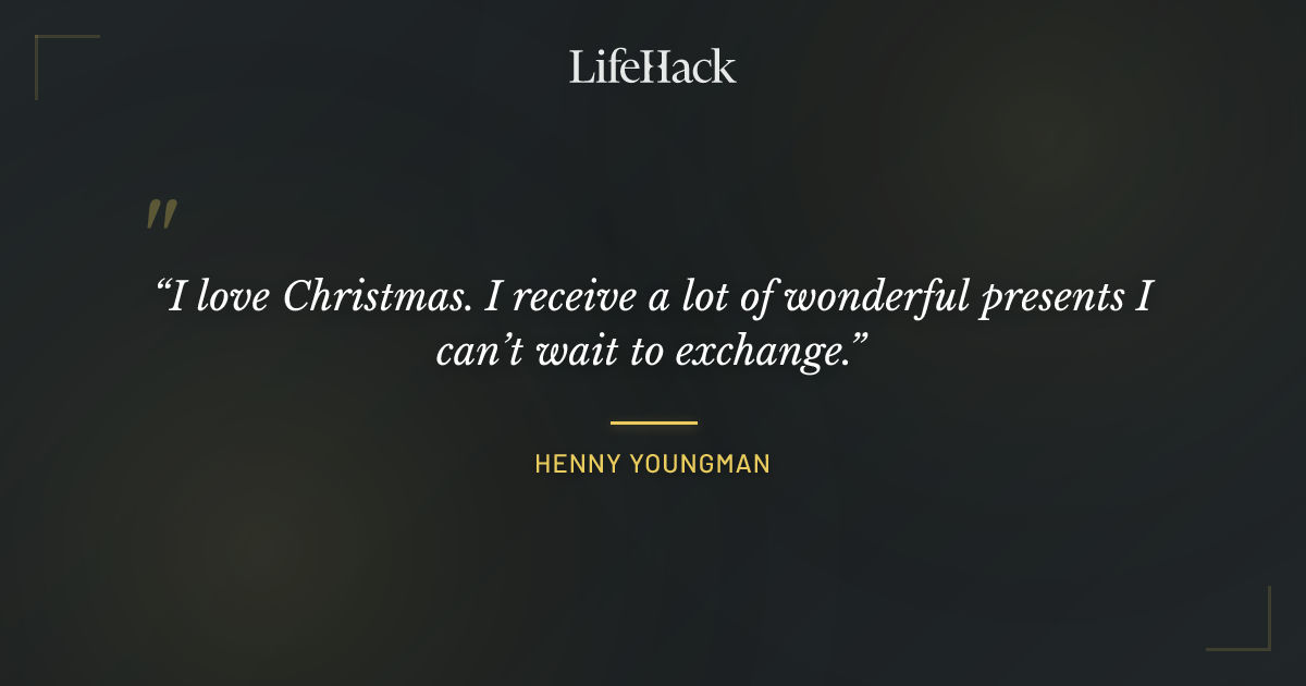 Quote by Henny Youngman