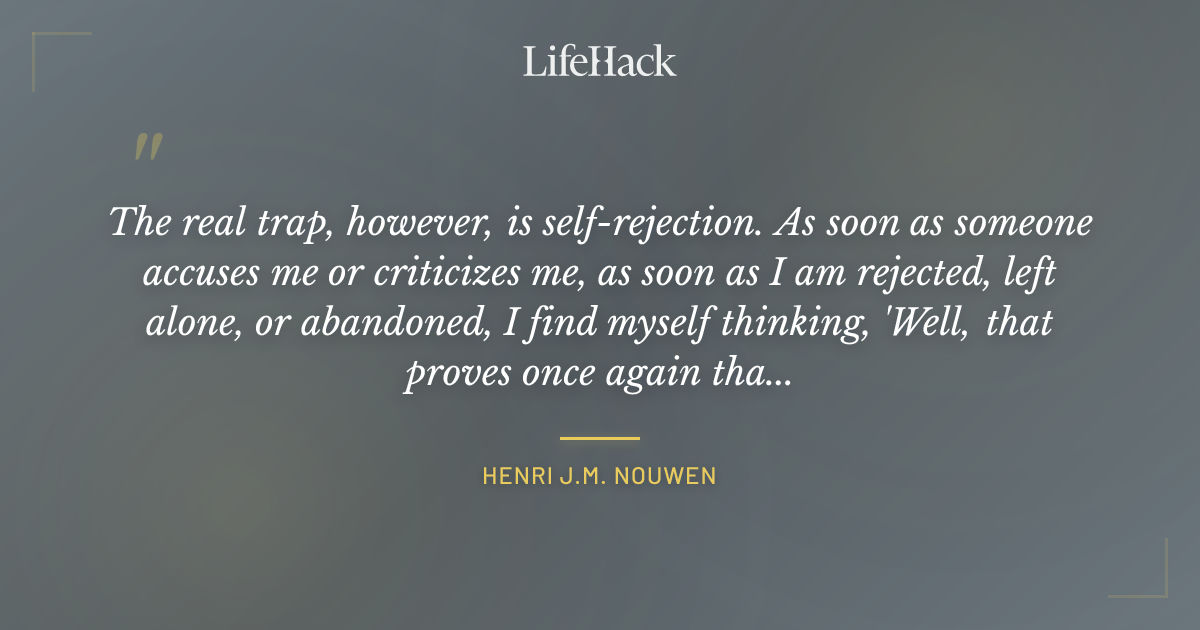 Quote by Henri J.M. Nouwen