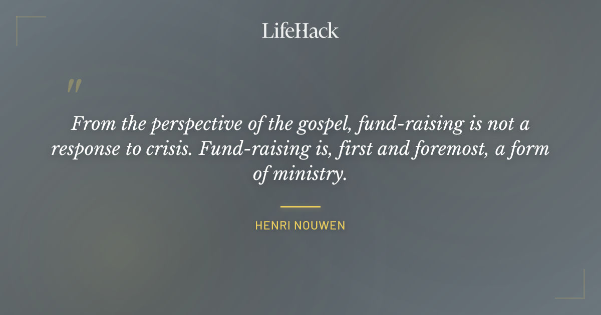 Quote by Henri Nouwen