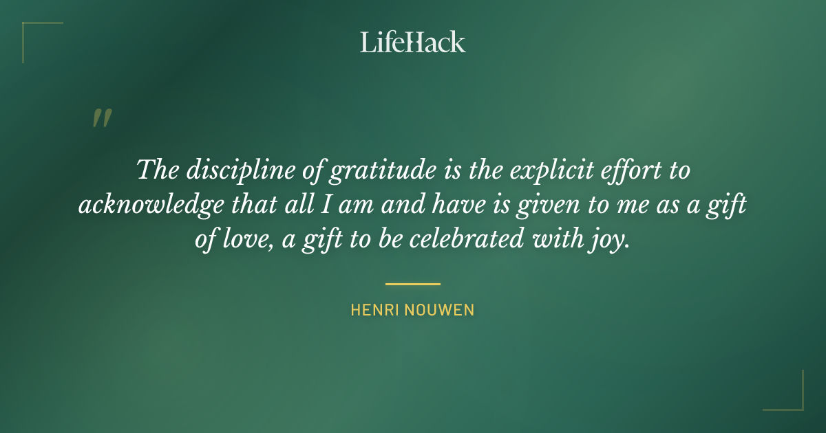 Quote by Henri Nouwen