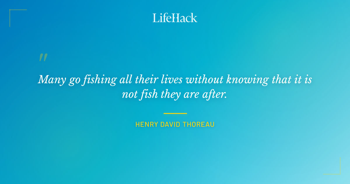 Quote by Henry David Thoreau