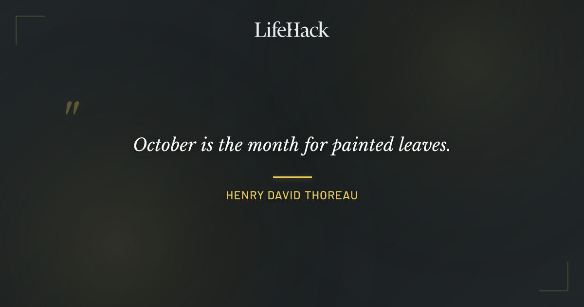 Quote by Henry David Thoreau