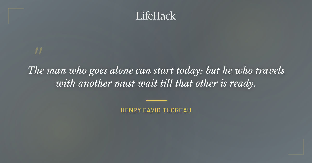 Quote by Henry David Thoreau