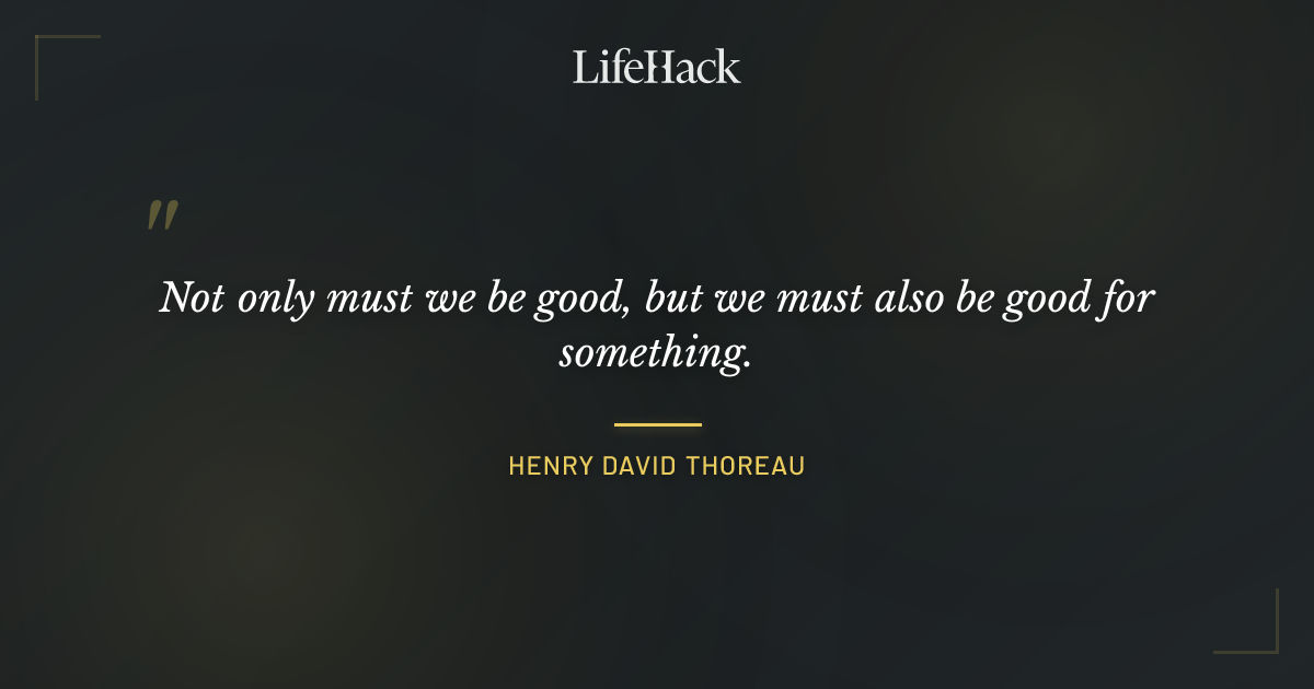 Quote by Henry David Thoreau