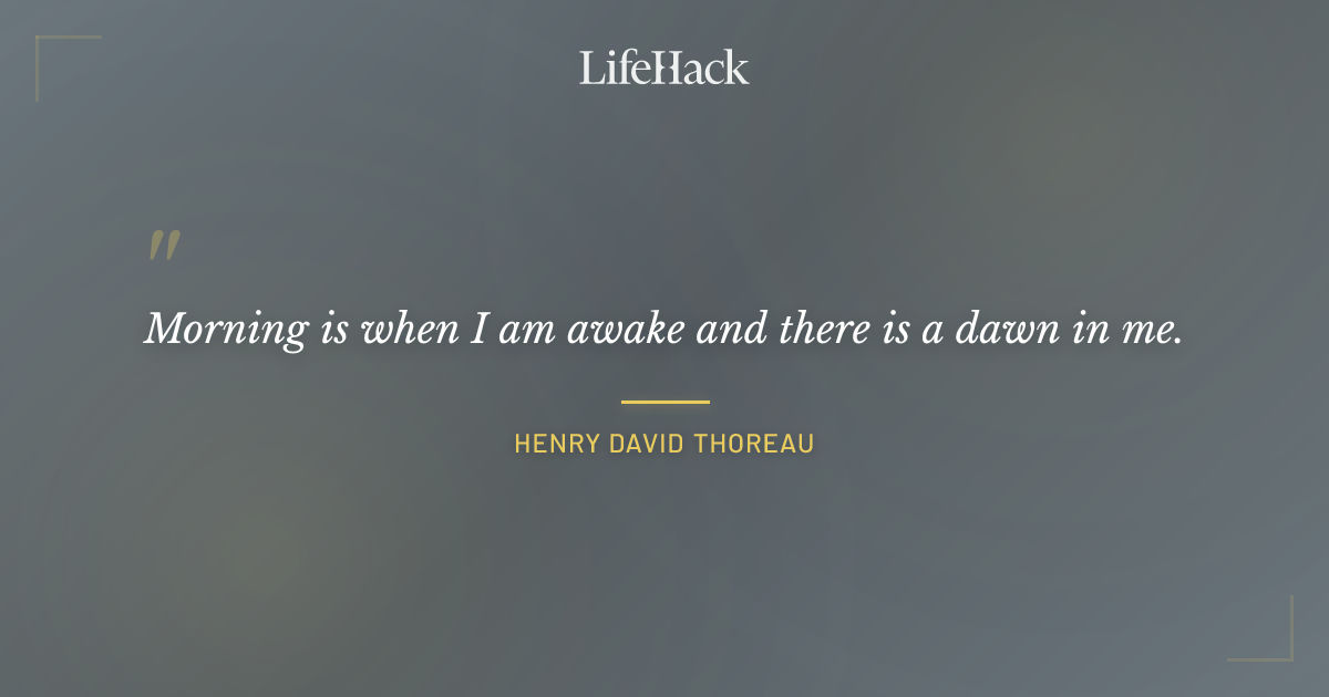 Quote by Henry David Thoreau