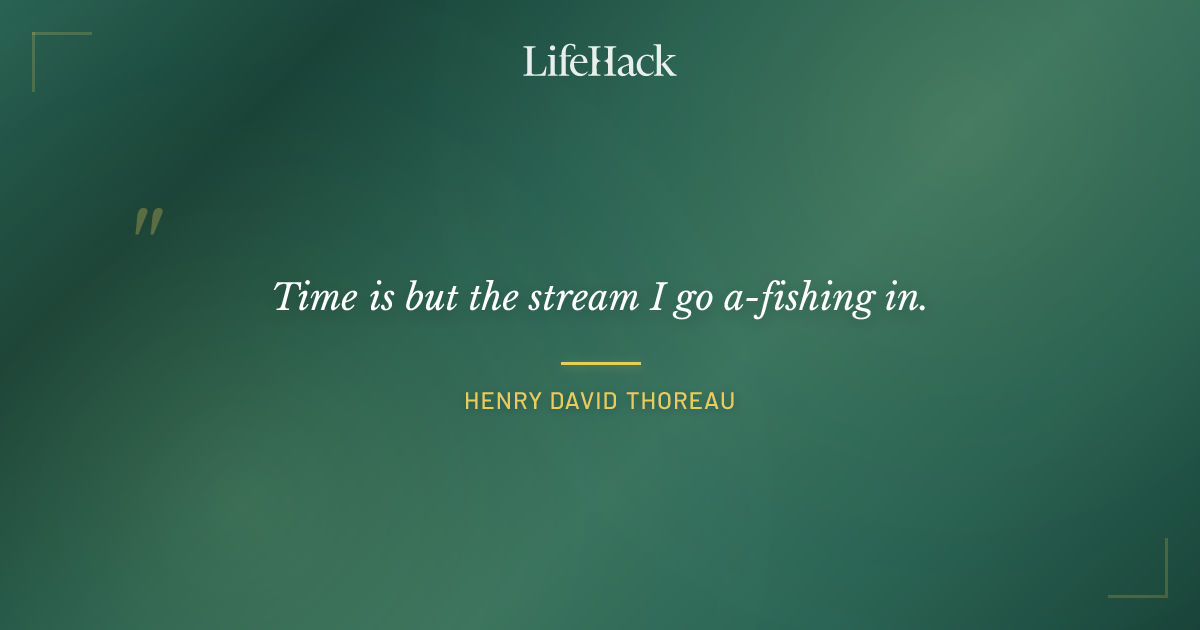 Quote by Henry David Thoreau
