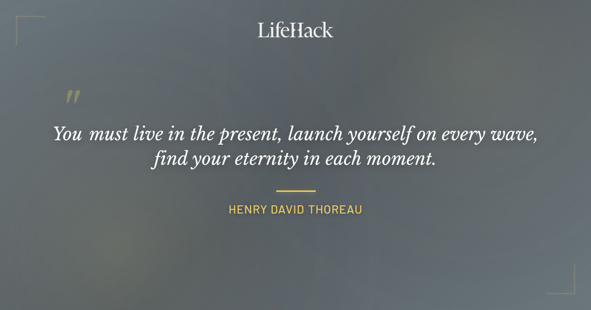 Quote by Henry David Thoreau