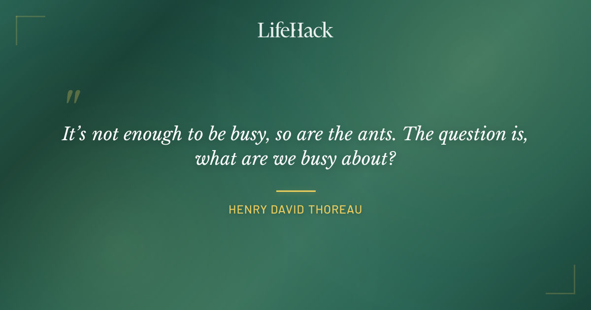 Quote by Henry David Thoreau