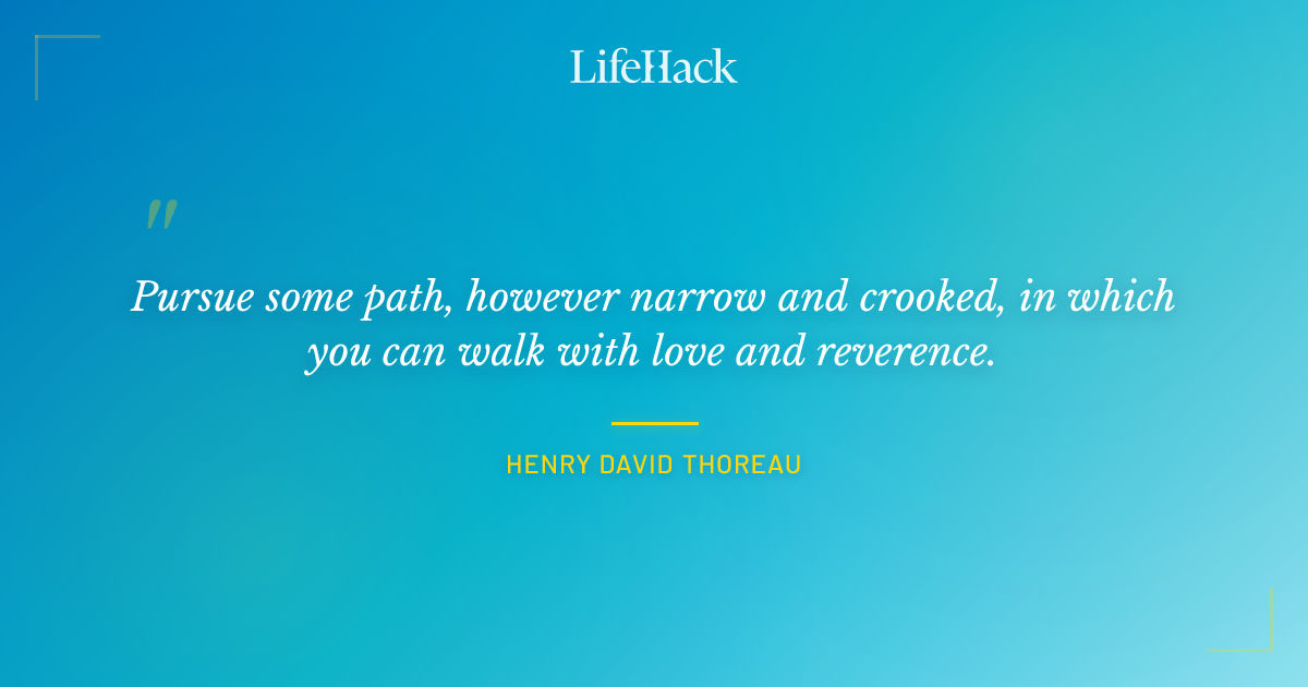 Quote by Henry David Thoreau