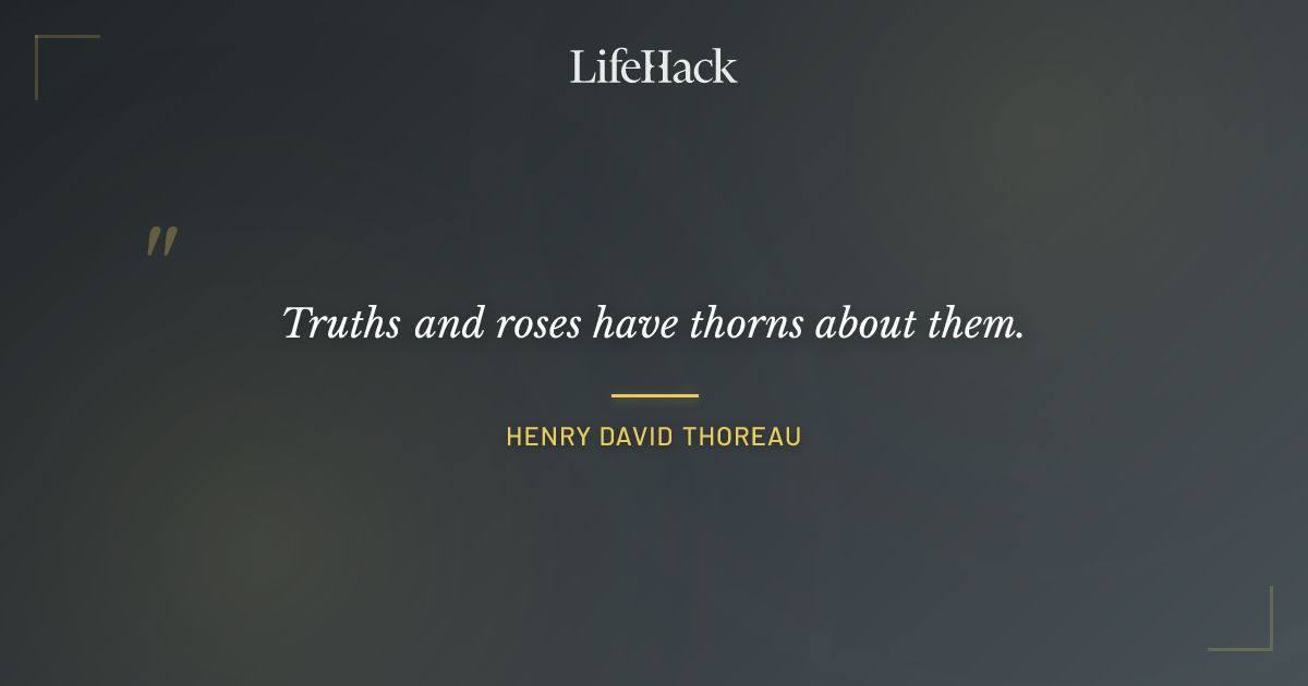 Quote by Henry David Thoreau