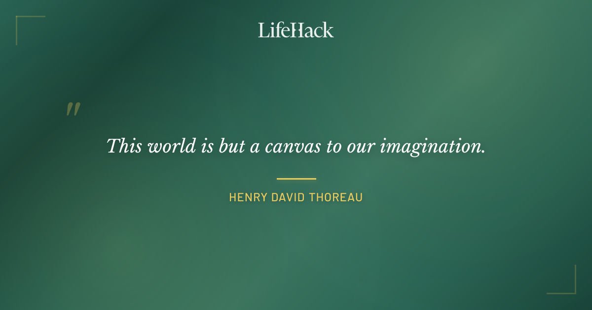 Quote by Henry David Thoreau
