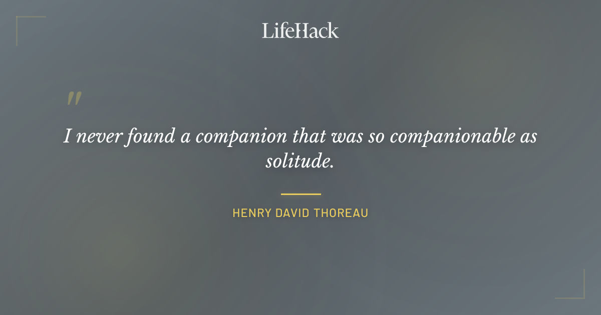 Quote by Henry David Thoreau