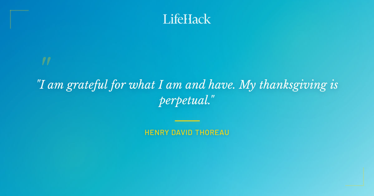 Quote by Henry David Thoreau