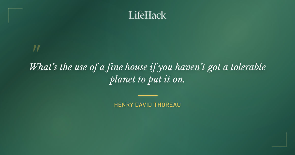 Quote by Henry David Thoreau